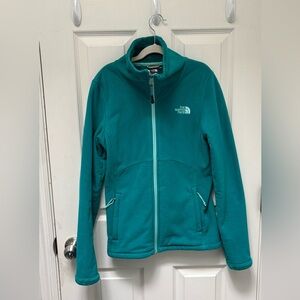 The North Face Turquoise Fleece Jacket